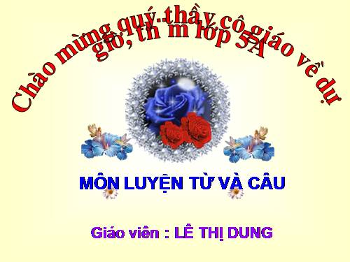 Tuần 8-9. MRVT: Thiên nhiên