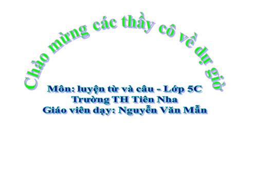 Tuần 7-8. Luyện tập về từ nhiều nghĩa