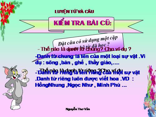 Tuần 14. Ôn tập về từ loại