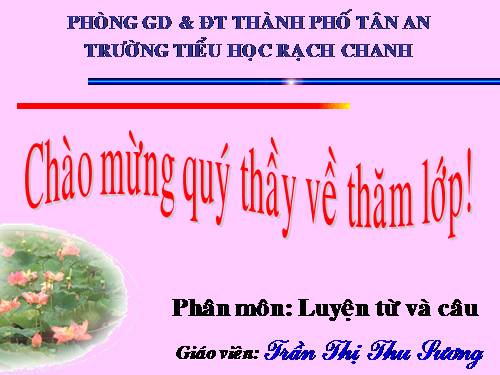 Tuần 20-21-22-23. Nối các vế câu ghép bằng quan hệ từ