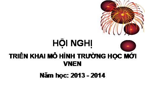 TRƯỜNG HỌC VN MỚI