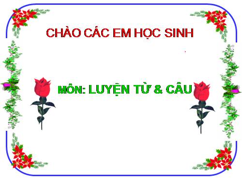 Tuần 9. Đại từ