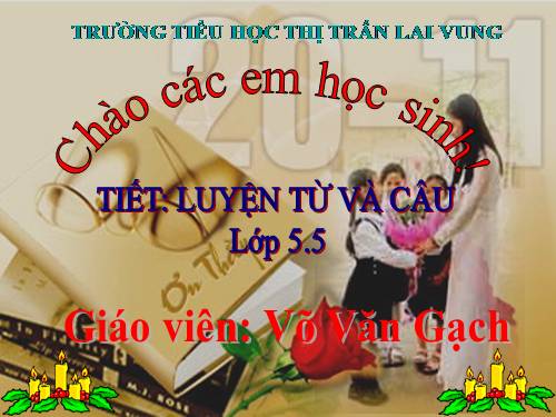 Tuần 15-16. Tổng kết vốn từ