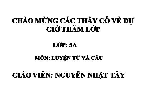 Tuần 2. MRVT: Tổ quốc