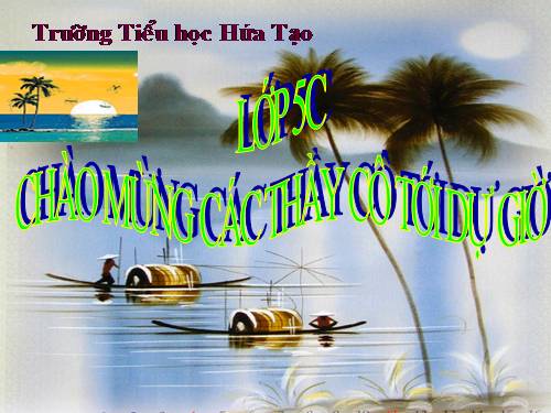 Tuần 5. MRVT: Hoà bình