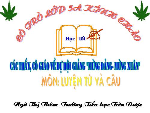 Tuần 25. Liên kết các câu trong bài bằng cách thay thế từ ngữ