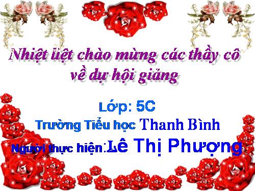 Tuần 11. Đại từ xưng hô