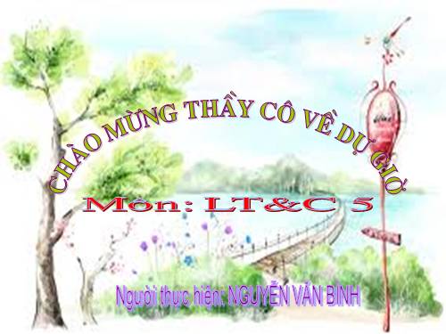 Tuần 30. MRVT: Nam và nữ