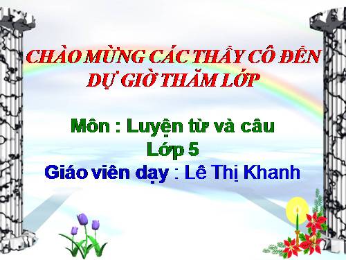 Tuần 1-2-3. Luyện tập về từ đồng nghĩa