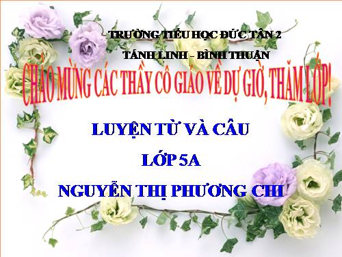 Tuần 20-21-22-23. Nối các vế câu ghép bằng quan hệ từ