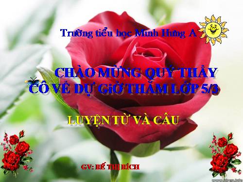 Tuần 20-21. MRVT: Công dân