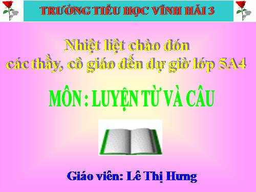 Tuần 20-21. MRVT: Công dân