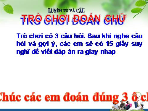 Tuần 24. Nối các vế câu ghép bằng cặp từ hô ứng