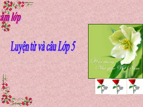 Tuần 12-13. Luyện tập về quan hệ từ