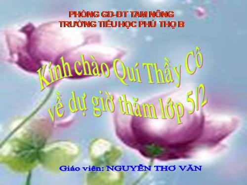 Tuần 33. MRVT: Trẻ em