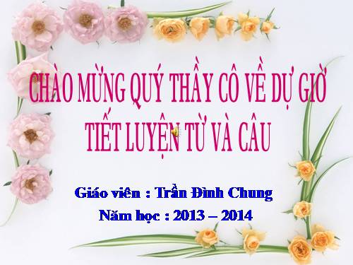 Tuần 15-16. Tổng kết vốn từ
