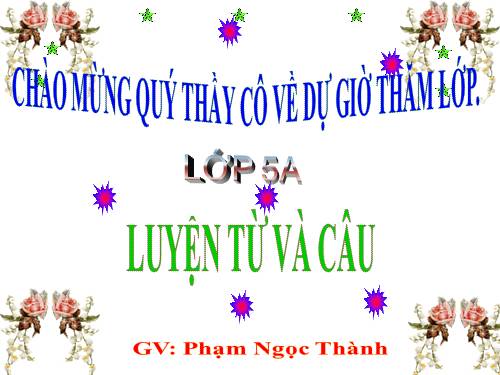 Tuần 9. Đại từ
