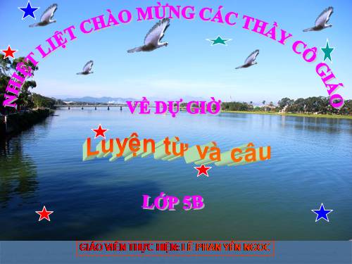 Tuần 9. Đại từ