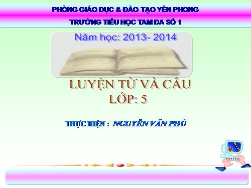 Tuần 12-13. MRVT: Bảo vệ môi trường