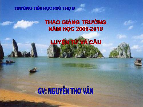 Tuần 12-13. Luyện tập về quan hệ từ