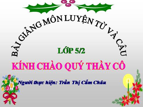 Tuần 9. Đại từ