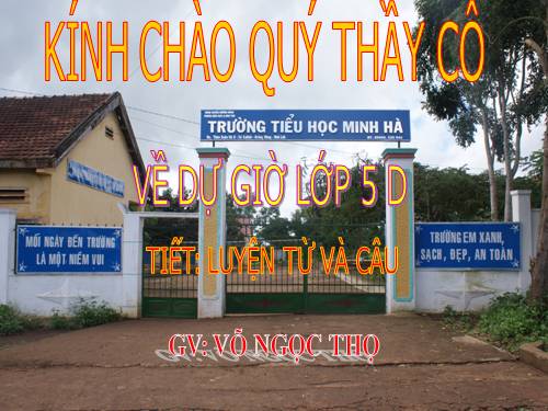 Tuần 11. Quan hệ từ