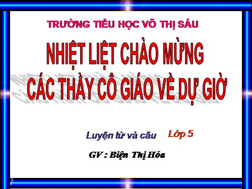 Tuần 7-8. Luyện tập về từ nhiều nghĩa