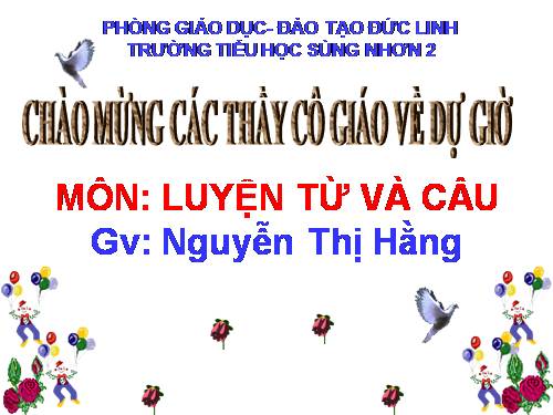 Tuần 5. Từ đồng âm