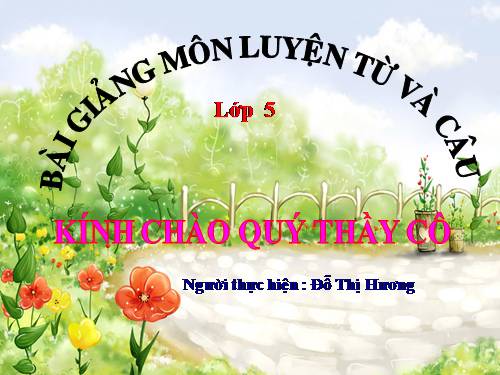 Tuần 9. Đại từ