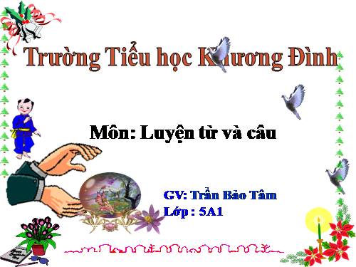 Tuần 4. Từ trái nghĩa