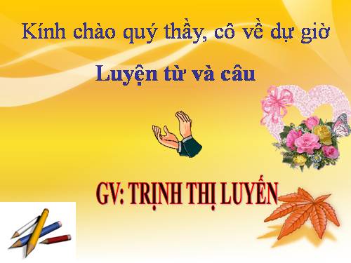 Tuần 8-9. MRVT: Thiên nhiên