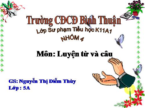 Tuần 4. Từ trái nghĩa