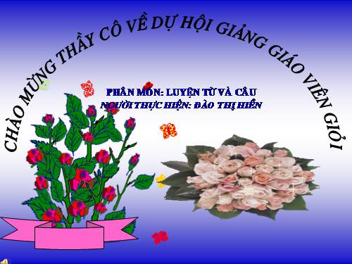 Tuần 20-21. MRVT: Công dân