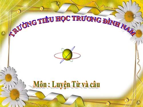 Tuần 12-13. Luyện tập về quan hệ từ