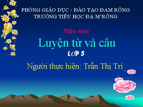 Tuần 20-21. MRVT: Công dân