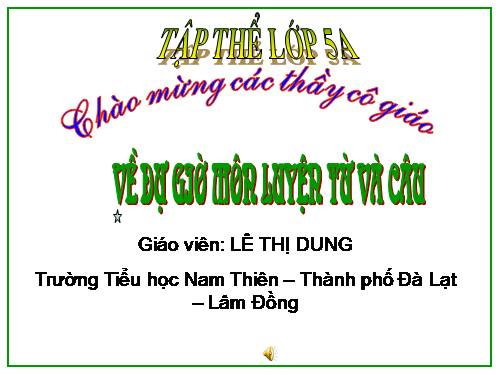 Tuần 20-21. MRVT: Công dân