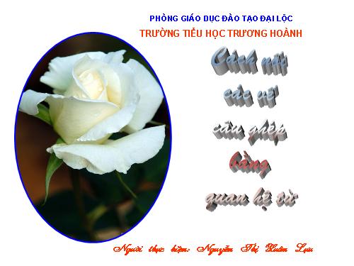 Tuần 20-21-22-23. Nối các vế câu ghép bằng quan hệ từ