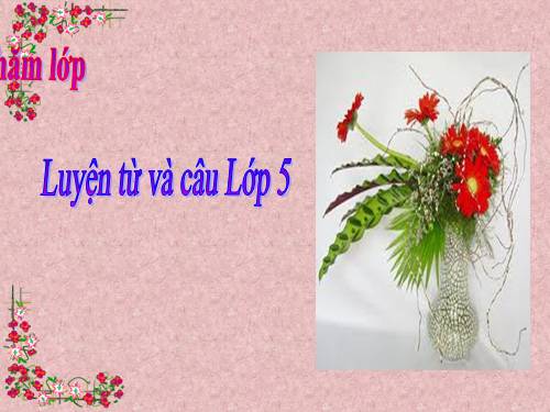 Tuần 12-13. Luyện tập về quan hệ từ