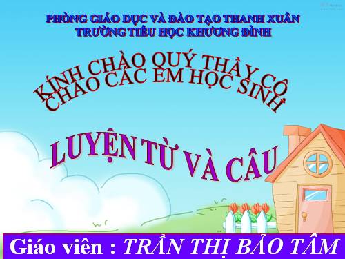 Tuần 14. Ôn tập về từ loại