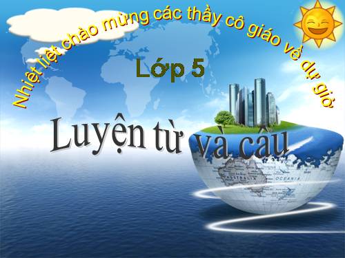 Tuần 14. Ôn tập về từ loại