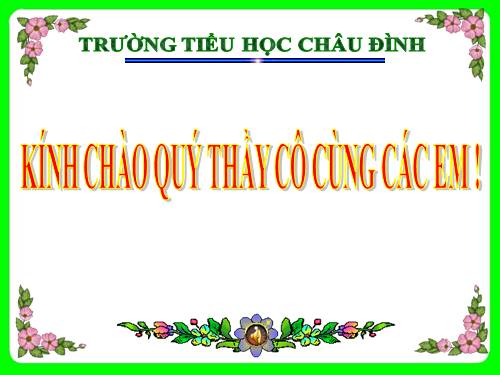 Tuần 12-13. MRVT: Bảo vệ môi trường