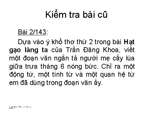 Tuần 15. MRVT: Hạnh phúc