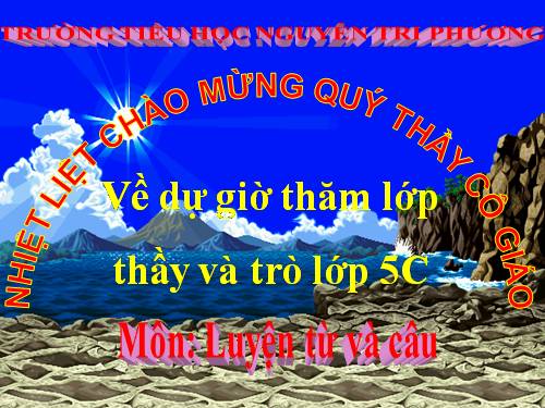 Tuần 11. Đại từ xưng hô