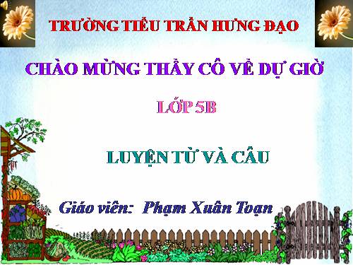 Tuần 12-13. MRVT: Bảo vệ môi trường