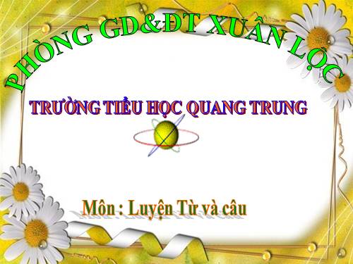 Tuần 12-13. Luyện tập về quan hệ từ