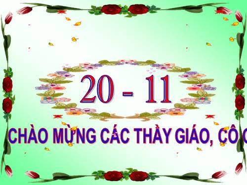 Tuần 11. Đại từ xưng hô