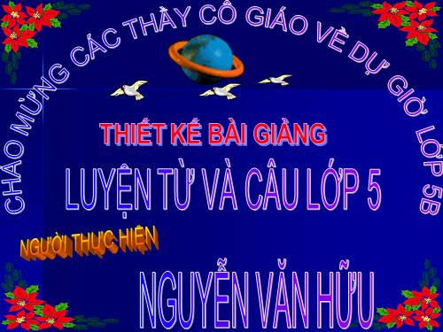 Tuần 12-13. MRVT: Bảo vệ môi trường