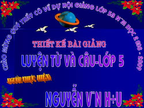 Tuần 12-13. MRVT: Bảo vệ môi trường