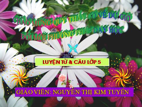 Tuần 30. MRVT: Nam và nữ