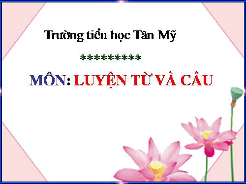 Tuần 7. Từ nhiều nghĩa